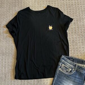 Vineyard Vines Black Short Sleeve Tee